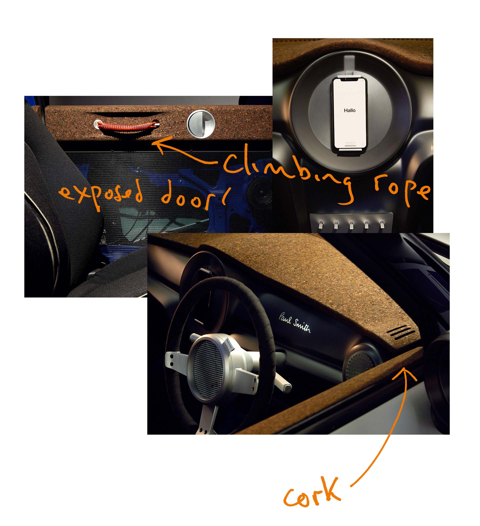 Image of interior signed by Paul Smith